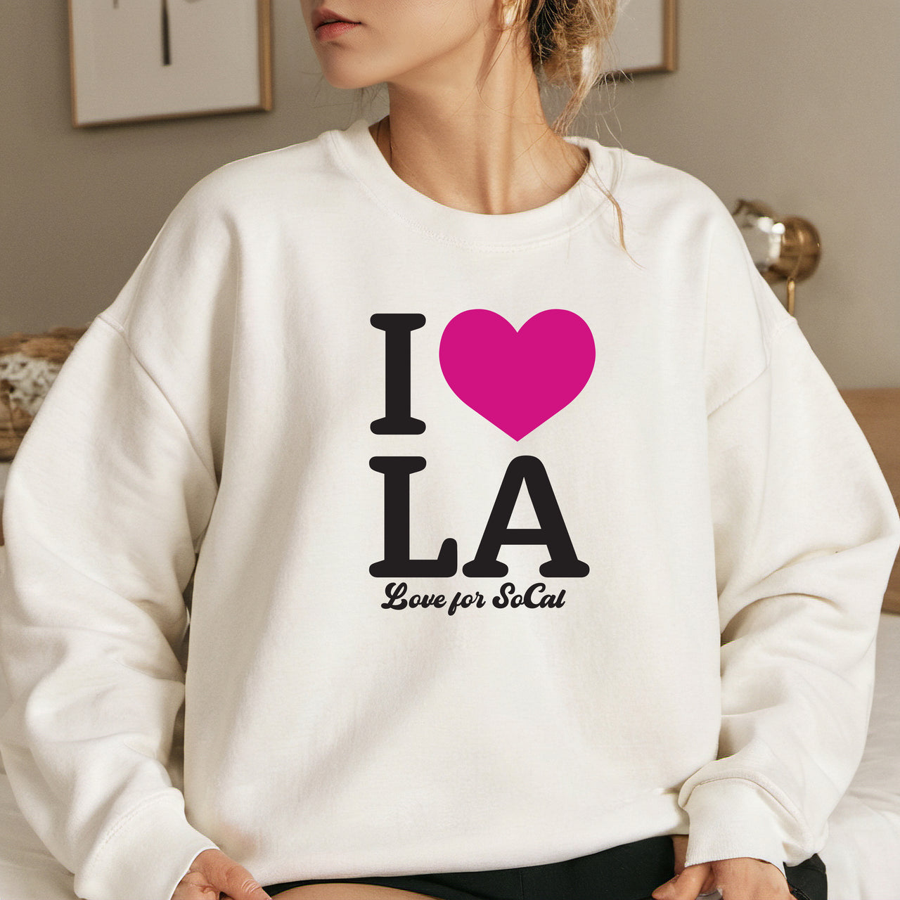 I Love LA Fundraiser Sweatshirt to Help Wildfire Relief