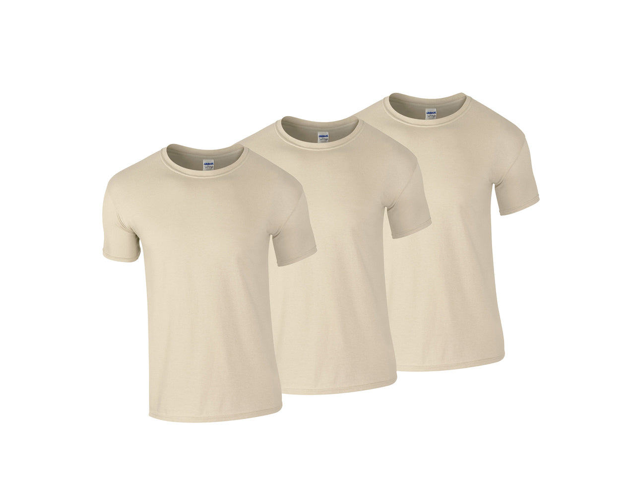 Tan Short Sleeve Multipack Men 's T Shirts