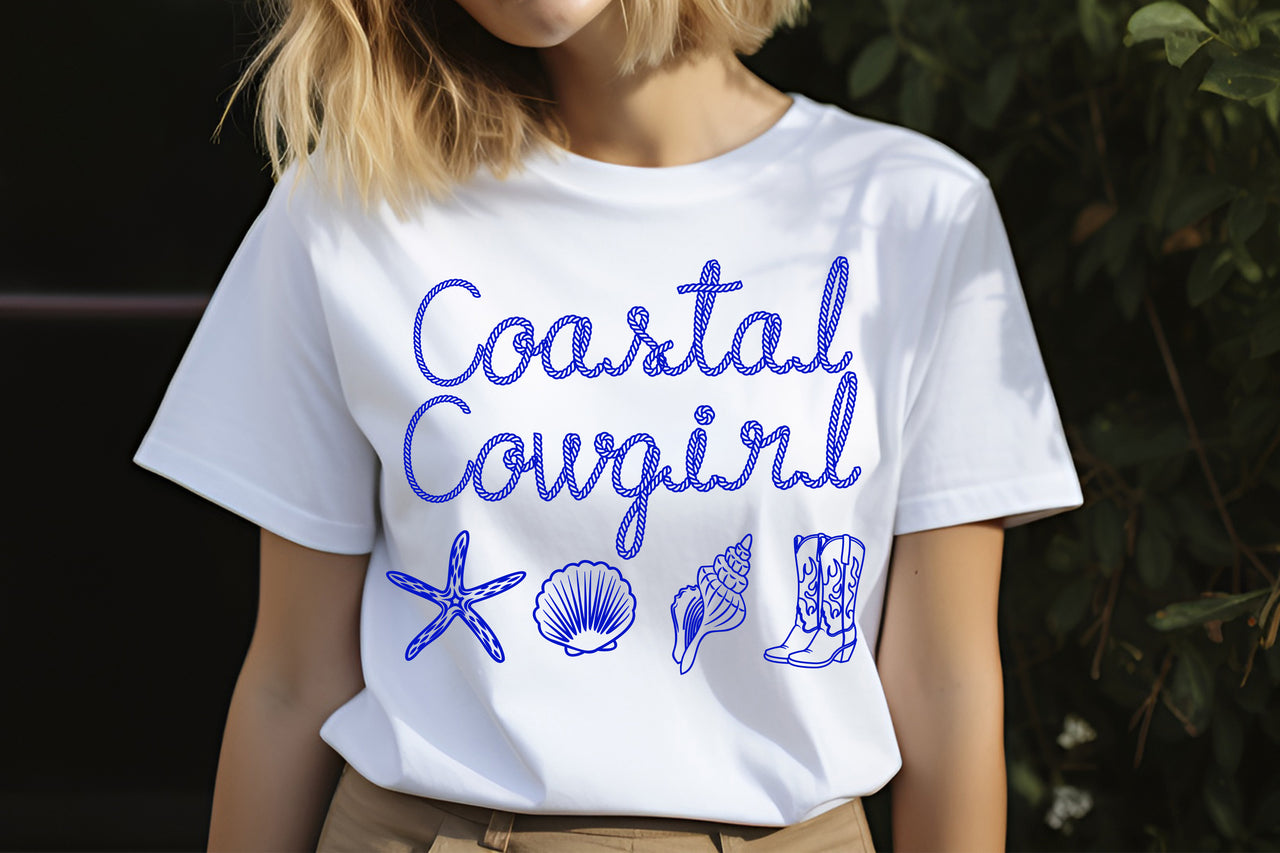 Coastal Cowgirl Oversized T Shirt