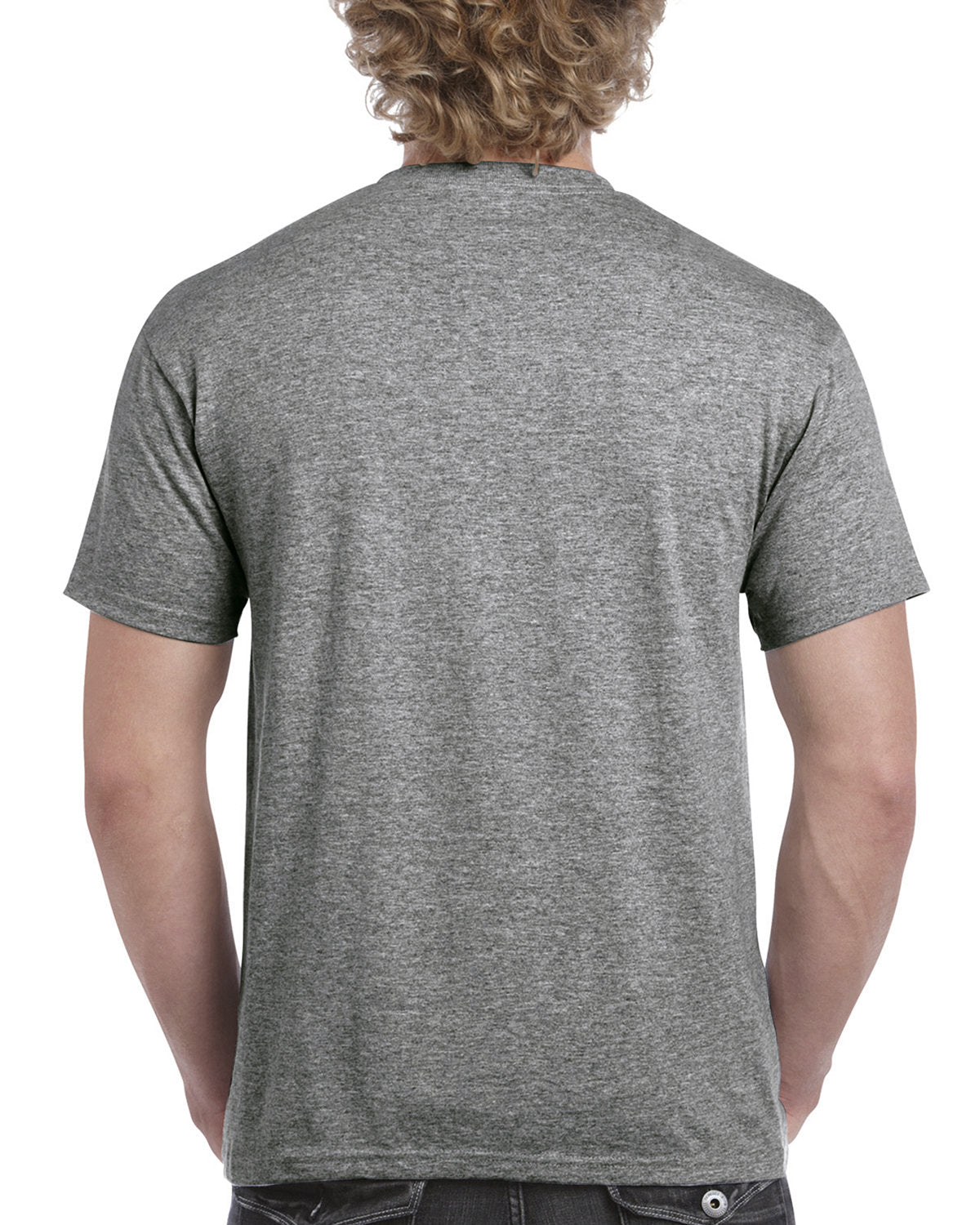 Heather Gray Short Sleeve Multipack Men 's T Shirts