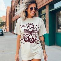 Thumbnail for Lucky Girls Club Coquette T Shirt