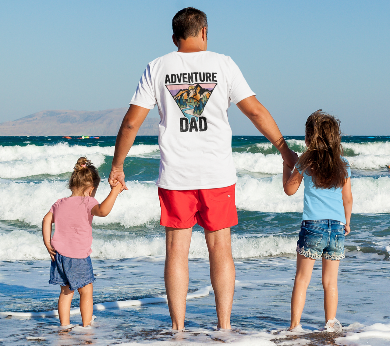 Adventure Dad Father's Day Short Sleeve T Shirt