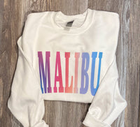 Thumbnail for Malibu Ombre Crewneck Sweatshirt
